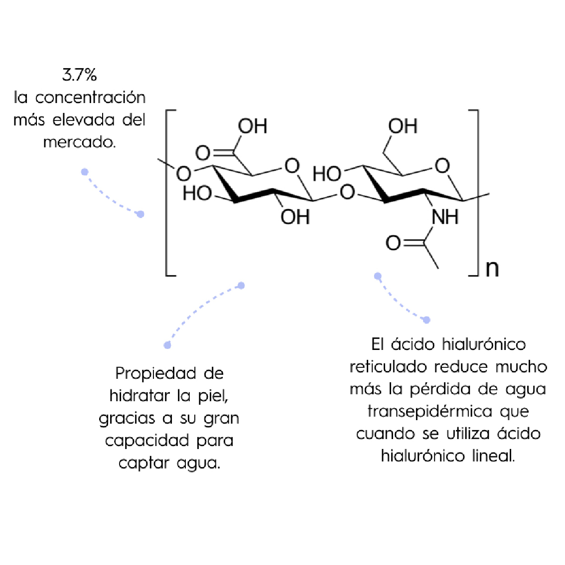 imagen de ácido hialuronico biomimetic